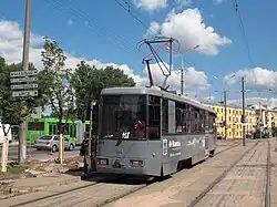 AKSM - first-generation tram in Minsk