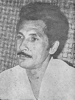 A man looking front-left