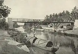 A Canal scene in Travancore