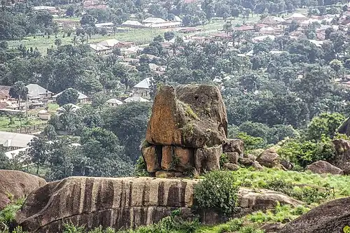 Cuk ntseei (horse's seat), Afan Gworog (Gworog Mountain)