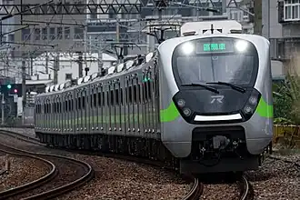 A local train near Taoyuan
