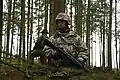 A NG soldier at the Strong Guard 2016 exercise near Tukums, wearing the LATPAT pattern