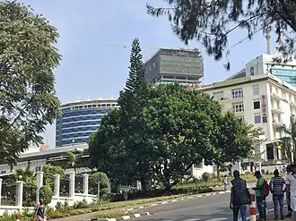 A few buildings in Kigali, Rwanda