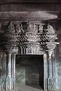 Minor shrine inside the closed mantapa of the Mahadeva temple at Itagi