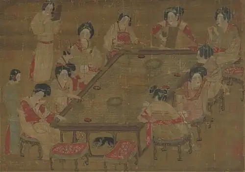 A palace concert, c. 836 – c. 907
