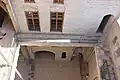Courtyard in a traditional house in Erbil Citadel.