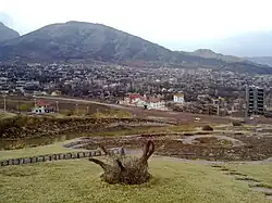 View from the city of Qamsar