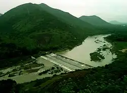 Denkada Barrage at Saripalli, Vizianagaram District