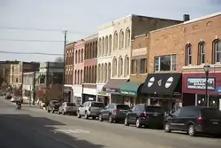 A view of downtown Niles