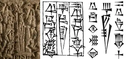 "Abalgamash, King of Marhashi" (𒀀𒁀𒀠𒂵𒈦 𒈗 𒁀𒊏𒄴𒋳𒆠 Abalgamash Lugal Paraahshum-ki) on Rimush inscription (Louvre, AO 5476)