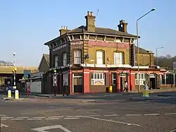 The Harrow Inn, demolished in 2009.
