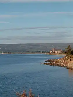 Abbeyside Church from Abbeyside Cove