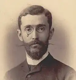 Portrait of the Romanian diplomat and memoirist Trandafir Trandafir G. Djuvara&nbsp;[es]