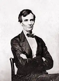 August 13, 1860, The last beardless photo of Lincoln.