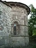 Apse of parish church of San Salvador de Sobrado de Trives (12th century)