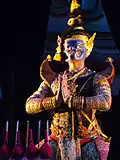 The Khon Masked Play "The Battle of Maiyarap" at the main hall, Thailand Cultural Centre