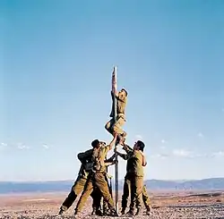 Untitled, from series "Soldiers", 90 x 90 / 140 x 140&nbsp;cm., 1998.