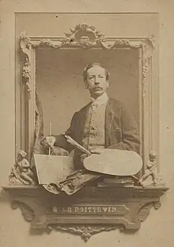 Adolphe Dallemagne&nbsp;[fr], portrait of Eugene Lepoittevin, between 1860 and 1870, Musée Carnavalet, Paris