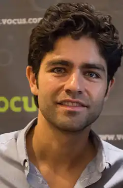Adrian Grenier mother is Mexican (Spanish, Indigenous) and some French.[173] His father is of English, Scottish, Irish and German ancestry.[173]