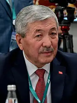 Kyrgyz Republic Adylbek Kasymaliev Chairman of the Cabinet of Ministers of Kyrgyzstan