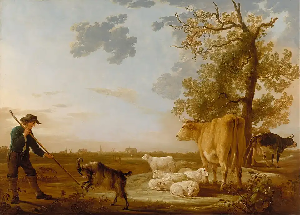 Landscape with cattle (c. 1639–1649) National Gallery of Victoria