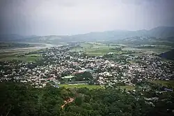 Aerial view of Bambang