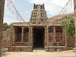 The Sikhanathaswami temple.