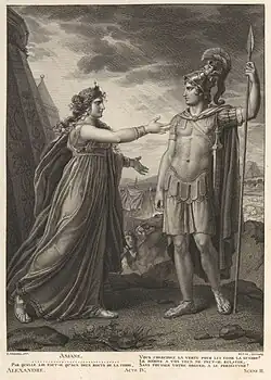 Alexandre le Grand by Racine, after Gérard, 1801.