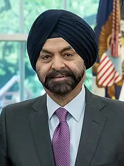 World Bank Ajay Banga, President