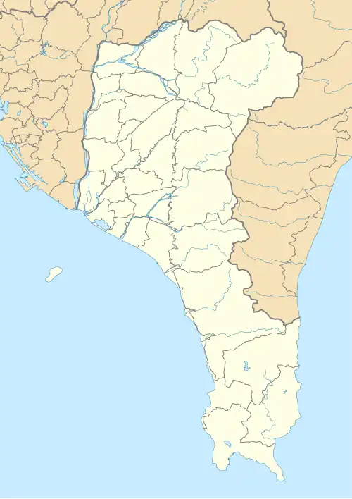 Dapeng Bay is located in Pingtung County