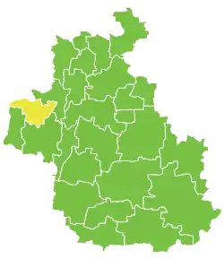 Location in Idlib Governorate