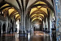 "Große Hofstube" as the main dining room of the Court Society