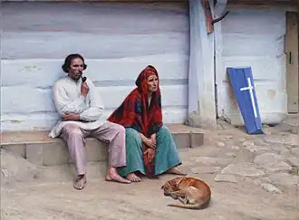 Peasant Coffin, Aleksander Gierymski