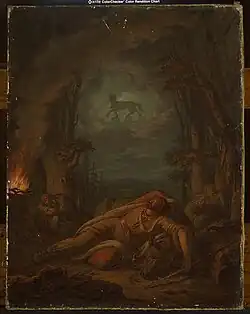 Dream of Gediminas about the Iron Wolf, National Museum in Warsaw