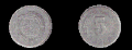 5 centimes, minted in 1974