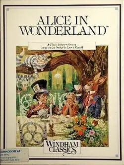 Cover art for the Apple II release