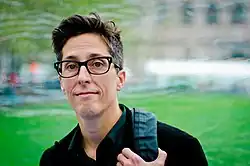 Bechdel at the Boston Book Festival in 2011