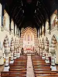 Interior of the Church toward altar