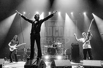 Refused performing at Shrine Auditorium and Expo Hall in 2025