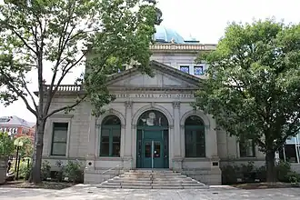 The Allegheny Post Office, one of the remaining structures of Allegheny City's downtown