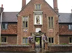 Jesus Hospital, including chaplain's house, the almshouses and the chapel
