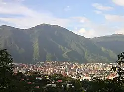View of Caracas and Waraira Repano National Park