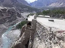 Altit fort made on the rocks which give a strong base