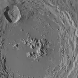 High resolution view of the interior, from MESSENGER