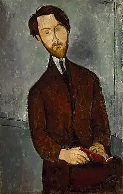Amedeo Modigliani, Léopold Zborowski (c. 1916), 116.2 × 73&nbsp;cm