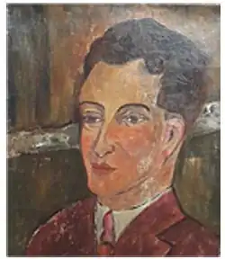 Portrait of a man, 1918, private collector