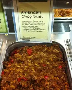 American chop suey