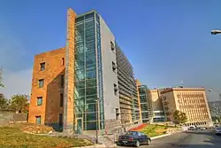 A general view of the Paramaz Avedisian Building and the Main Building