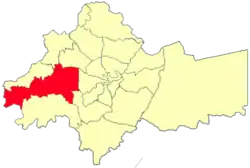 Wadi Al-Seer location in Amman Governorate