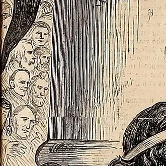 Believed to be more Copperheads, at least one positively identified as Clement Vallandigham